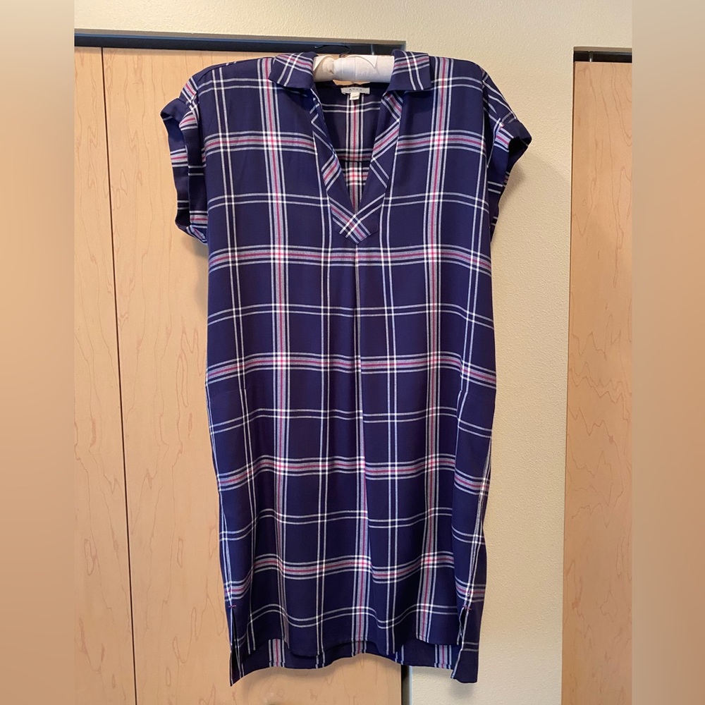 EUC plaid dress by Soft Joie